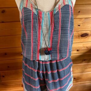 Cherry Paris Silky Romper